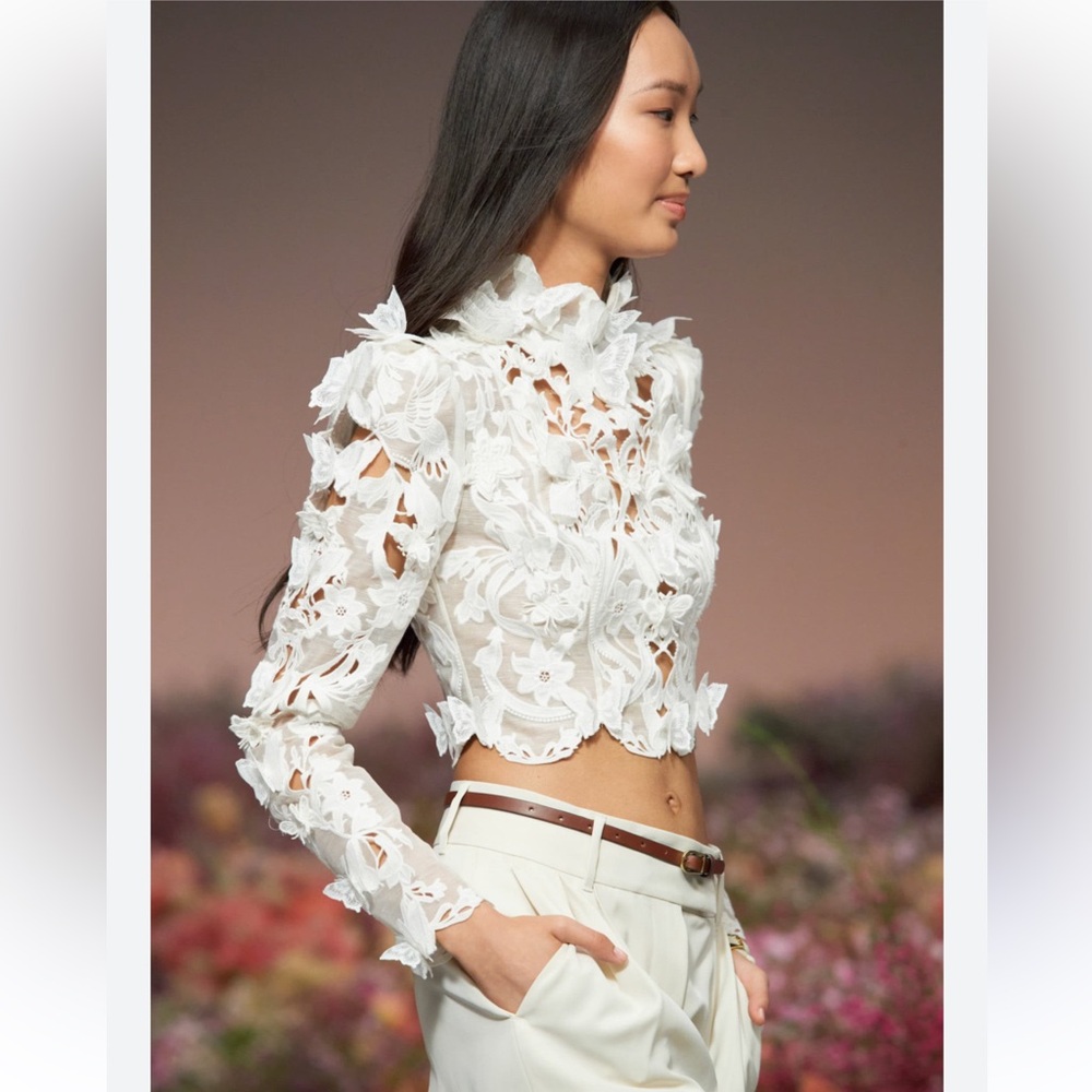 Zimmermann Luminous Embroidered Bodice - Picture 6 of 16